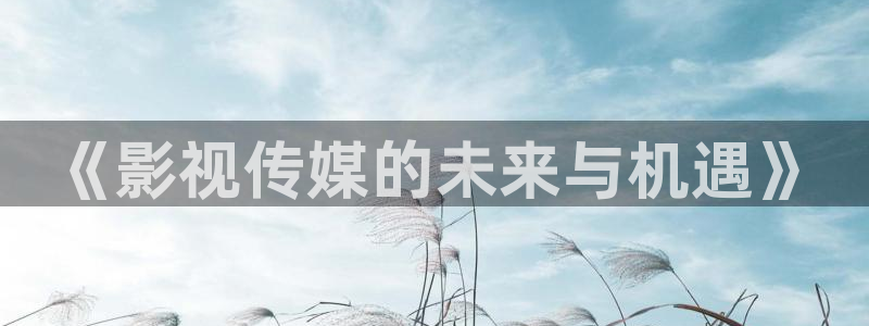 达达兔神马私人影院：《影视传媒的未来与机遇》