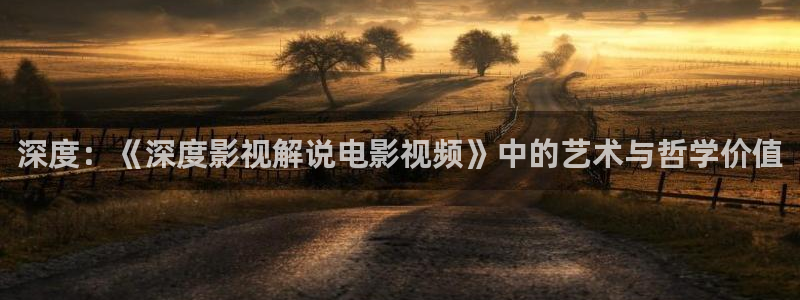 色神马影院：深度：《深度影视解说电影视频》中的艺术与哲学价值